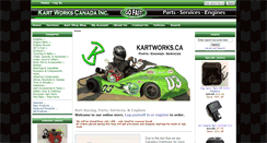 Desktop Screenshot of kartworks.ca